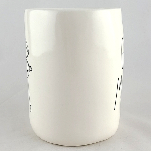 Rae Dunn Artisan  Double Sided White Mug Large Letters GRILL MASTER Grill BBQ - Picture 3 of 9